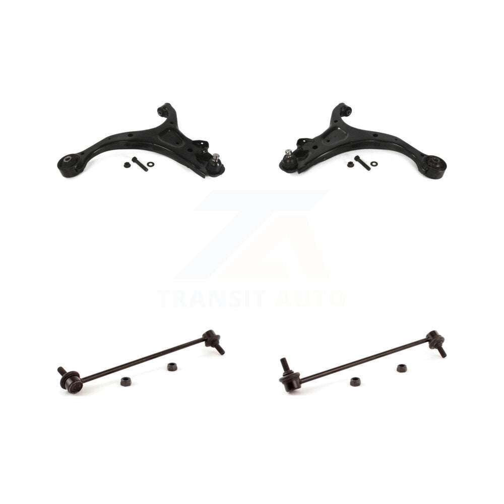 Suspension Control Arm And Ball Joint Link Front Kit For Hyundai Santa Fe Kia