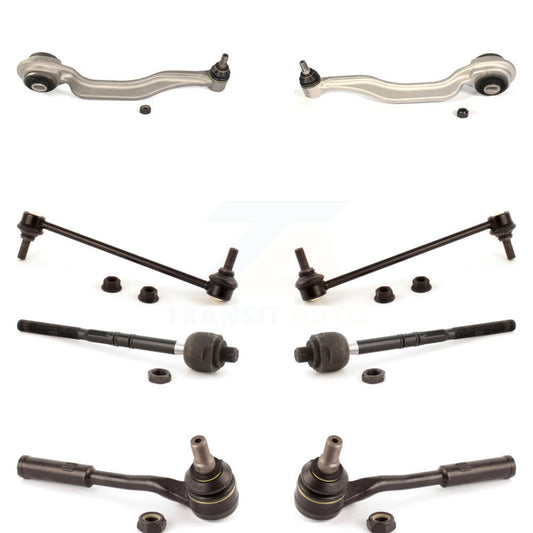 Arm Ball Joint Tie Rod End Link Front Kit (8Pc) For 05-06 Mercedes-Benz SL55 AMG