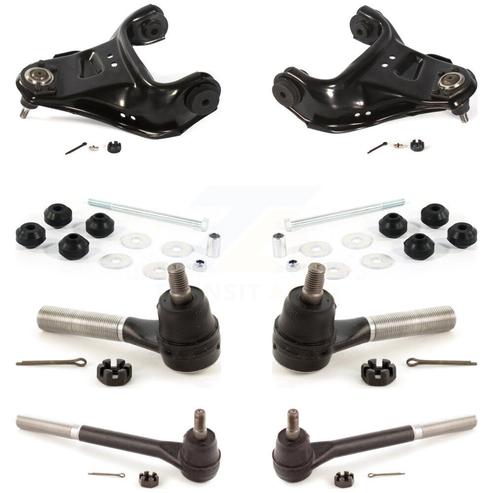 Control Arm & Ball Joint Tie Rod End Link Front Kit (8Pc) For Chevrolet GMC S10