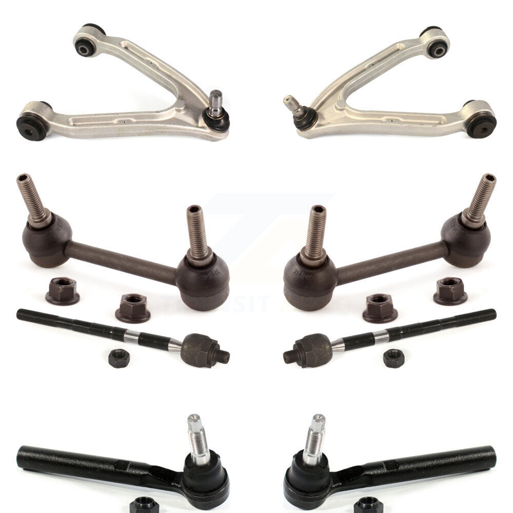 Control Arm And Ball Joint Tie Rod End Link Front Kit (8Pc) For Hummer H3 H3T