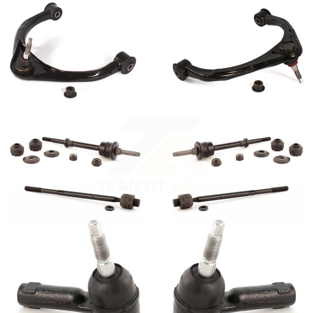 Control Arm & Ball Joint Tie Rod End Link Front Kit (8Pc) For Ram 1500 Dodge RWD