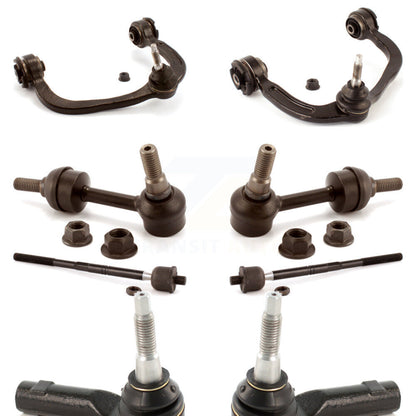 Control Arm And Ball Joint Tie Rod End Link Front Kit (8Pc) For Ford F-150 RWD