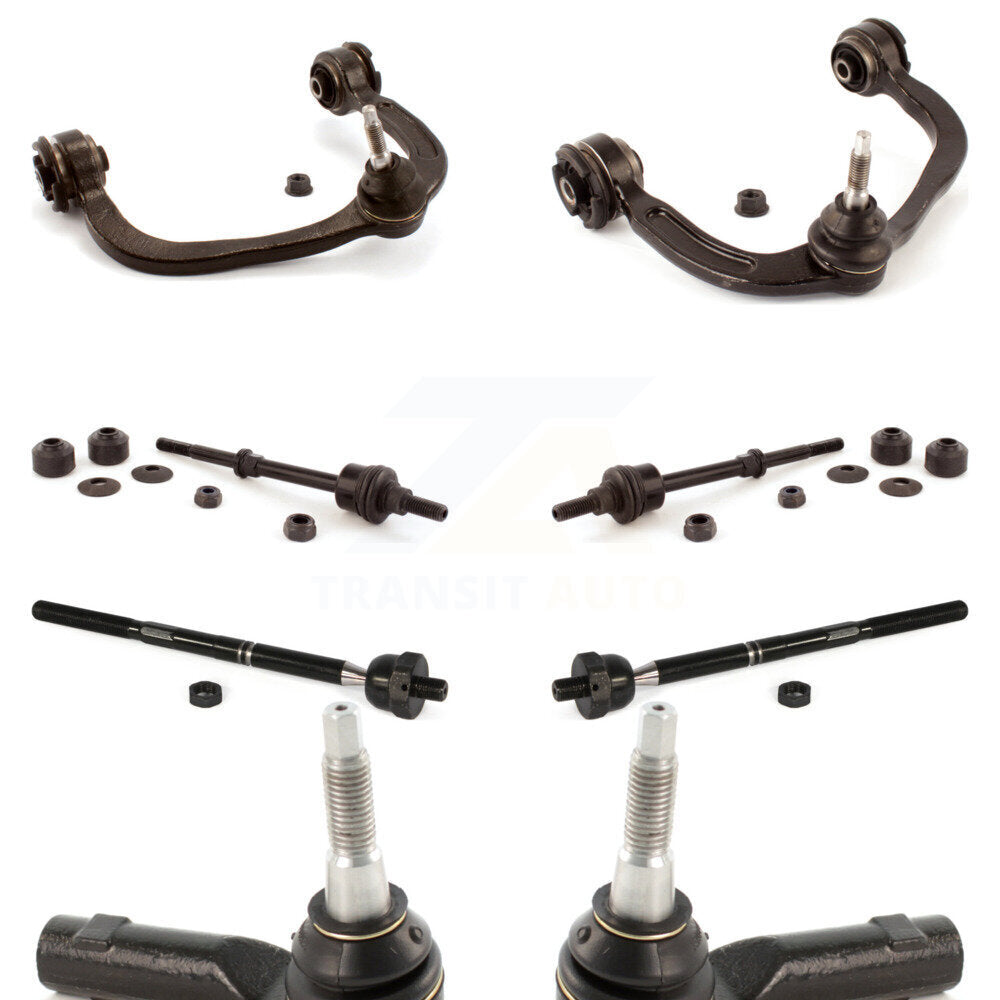 Control Arm & Ball Joint Tie Rod End Link Front Kit (8Pc) For Ford F-150 Lincoln