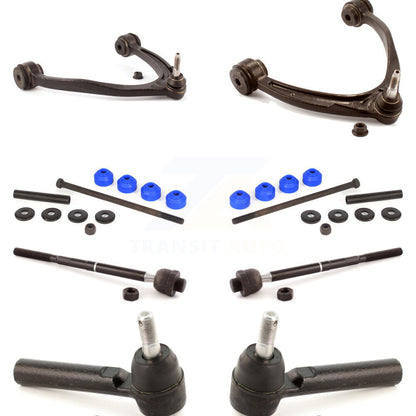 Control Arm Ball Joint Tie Rod End Link Front Kit (8Pc) For Chevrolet GMC Sierra