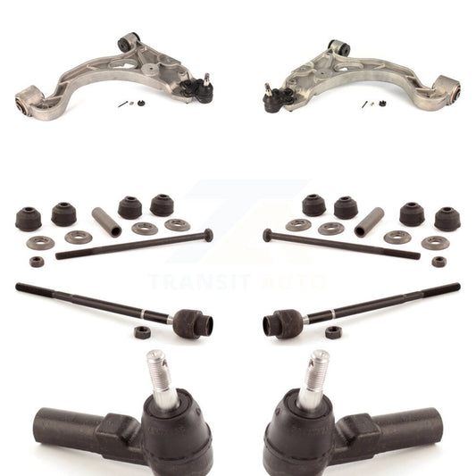 Arm & Ball Joint Tie Rod End Link Front Kit (8Pc) For Pontiac Bonneville Aurora