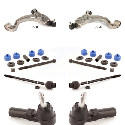 Arm & Ball Joint Tie Rod End Link Front Kit (8Pc) For Pontiac Bonneville Aurora