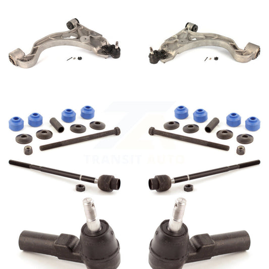 Arm & Ball Joint Tie Rod End Link Front Kit (8Pc) For Pontiac Bonneville Aurora