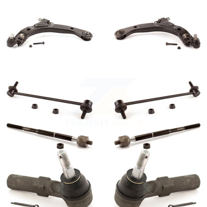 Control Arm Ball Joint Assembly Tie Rod End Link Front Kit (8Pc) For Saturn Ion