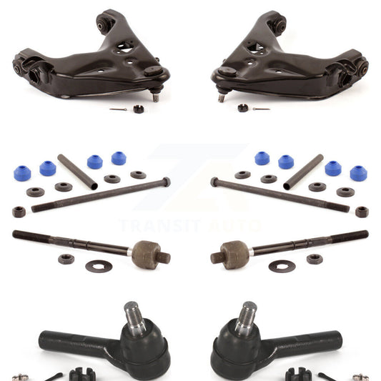 Arm And Ball Joint Tie Rod End Link Front Kit (8Pc) For Ford Explorer Sport Trac