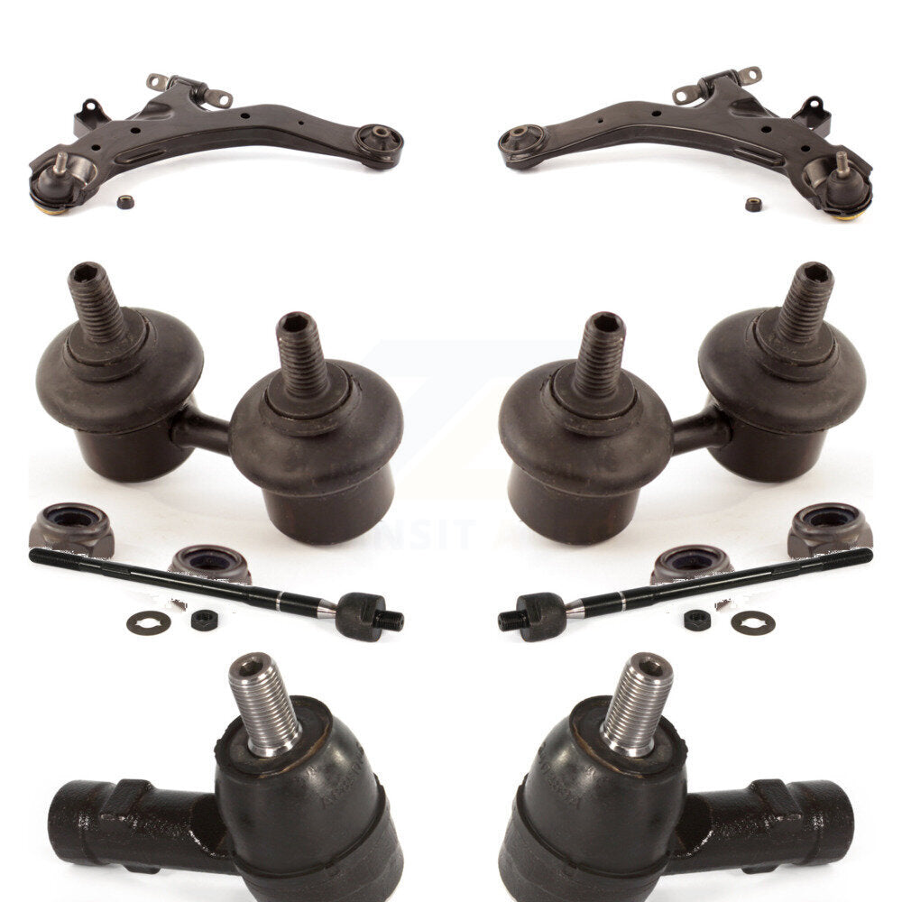 Control Arm And Ball Joint Tie Rod End Link Front Kit (8Pc) For Hyundai Elantra