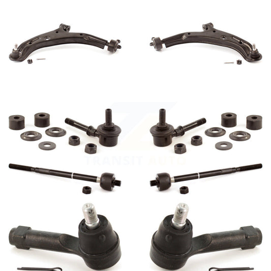 Control Arm And Ball Joint Tie Rod End Link Front Kit (8Pc) For Nissan Sentra