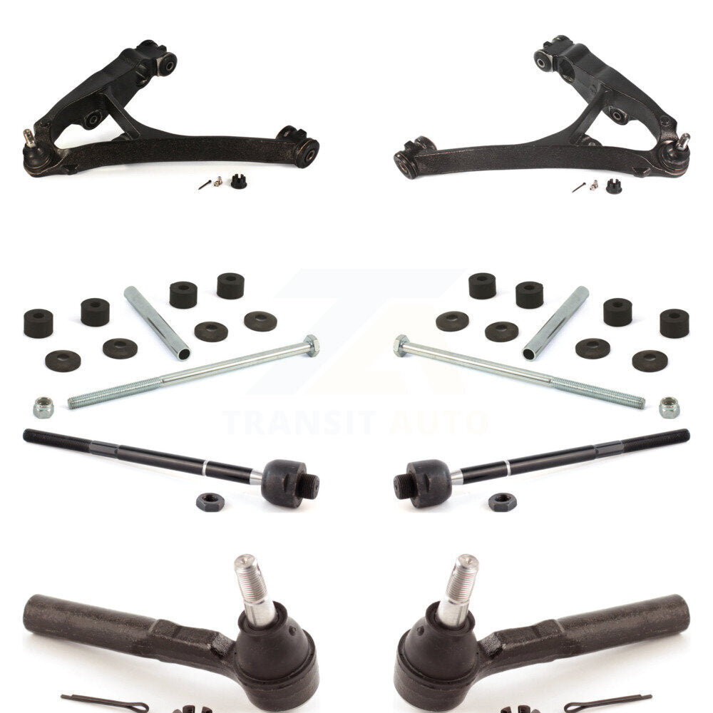 Control Arm And Ball Joint Tie Rod End Link Front Kit (8Pc) For GMC Sierra 1500