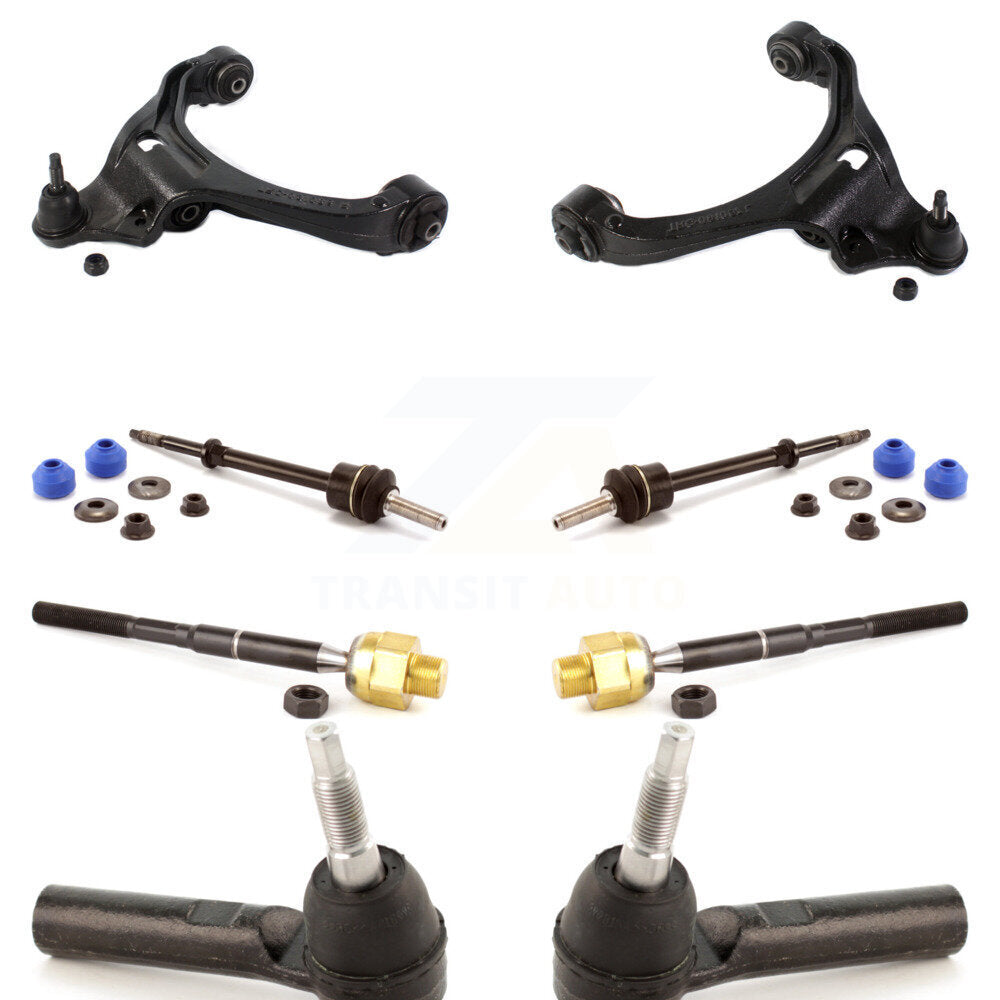 Control Arm And Ball Joint Tie Rod End Link Front Kit (8Pc) For Dakota Dodge Ram