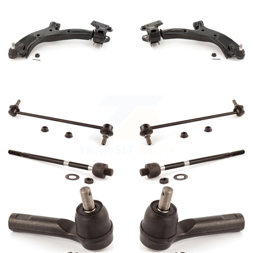 Control Arm Ball Joint Assembly Tie Rod End Link Front Kit (8Pc) For Honda CR-V