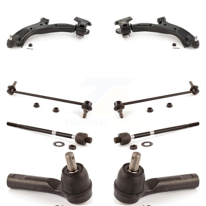 Control Arm Ball Joint Assembly Tie Rod End Link Front Kit (8Pc) For Honda CR-V
