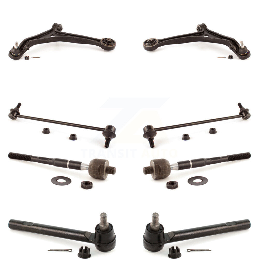 Control Arm And Ball Joint Tie Rod End Link Front Kit (8Pc) For Honda Odyssey