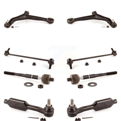 Control Arm And Ball Joint Tie Rod End Link Front Kit (8Pc) For Honda Odyssey