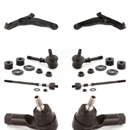 Arm & Ball Joint Tie Rod End Link Front Kit (8Pc) For 03-06 Mitsubishi Outlander
