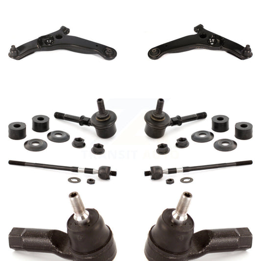 Arm & Ball Joint Tie Rod End Link Front Kit (8Pc) For 03-06 Mitsubishi Outlander