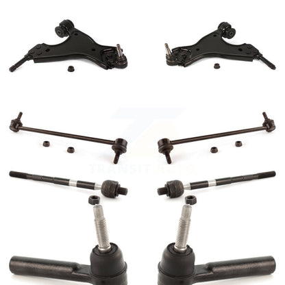 Control Arm And Ball Joint Tie Rod End Link Front Kit (8Pc) For GMC Acadia Buick