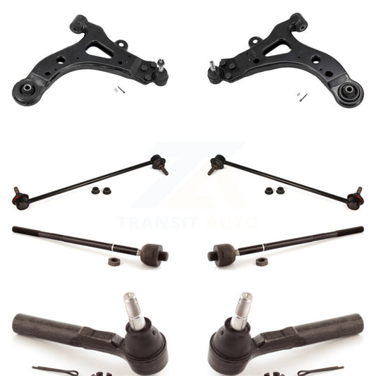 Control Arm And Ball Joint Tie Rod End Link Front Kit (8Pc) For Pontiac Montana