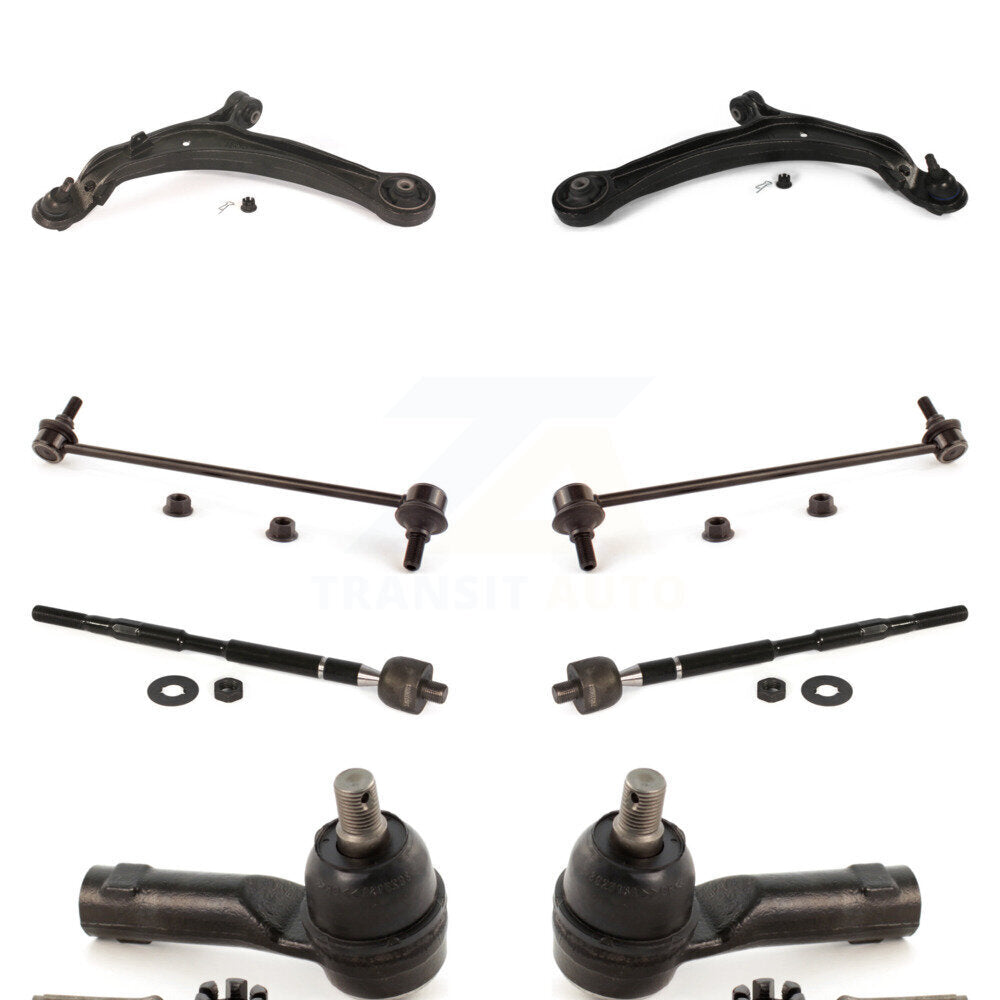 Control Arm Ball Joint Tie Rod End Link Front Kit (8Pc) For 11-17 Honda Odyssey