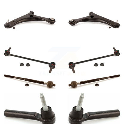 Arm Ball Joint Tie Rod End Link Front Kit (8Pc) For Dodge Grand Caravan Chrysler