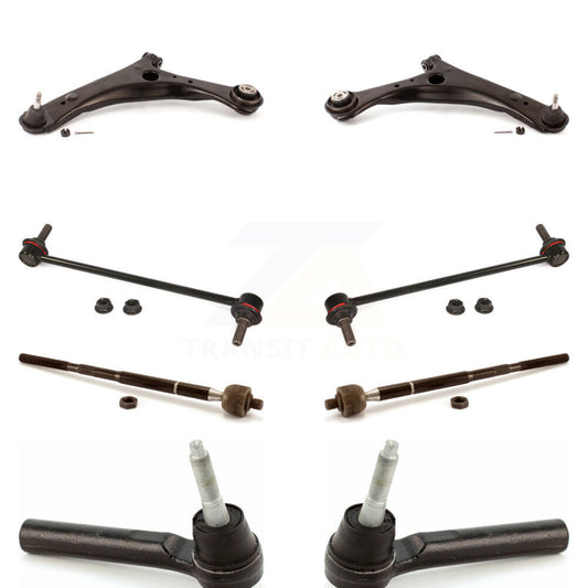 Arm Ball Joint Tie Rod End Link Front Kit (8Pc) For Dodge Grand Caravan Chrysler