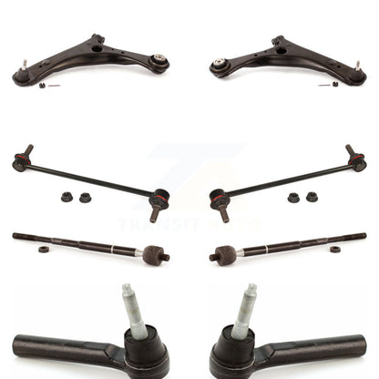 Arm Ball Joint Tie Rod End Link Front Kit (8Pc) For Dodge Grand Caravan Chrysler