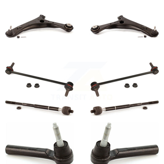 Arm Ball Joint Tie Rod End Link Front Kit (8Pc) For Dodge Grand Caravan Chrysler