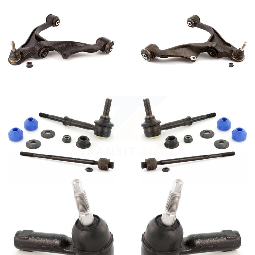 Control Arm And Ball Joint Tie Rod End Link Front Kit (8Pc) For Dodge Ram 1500