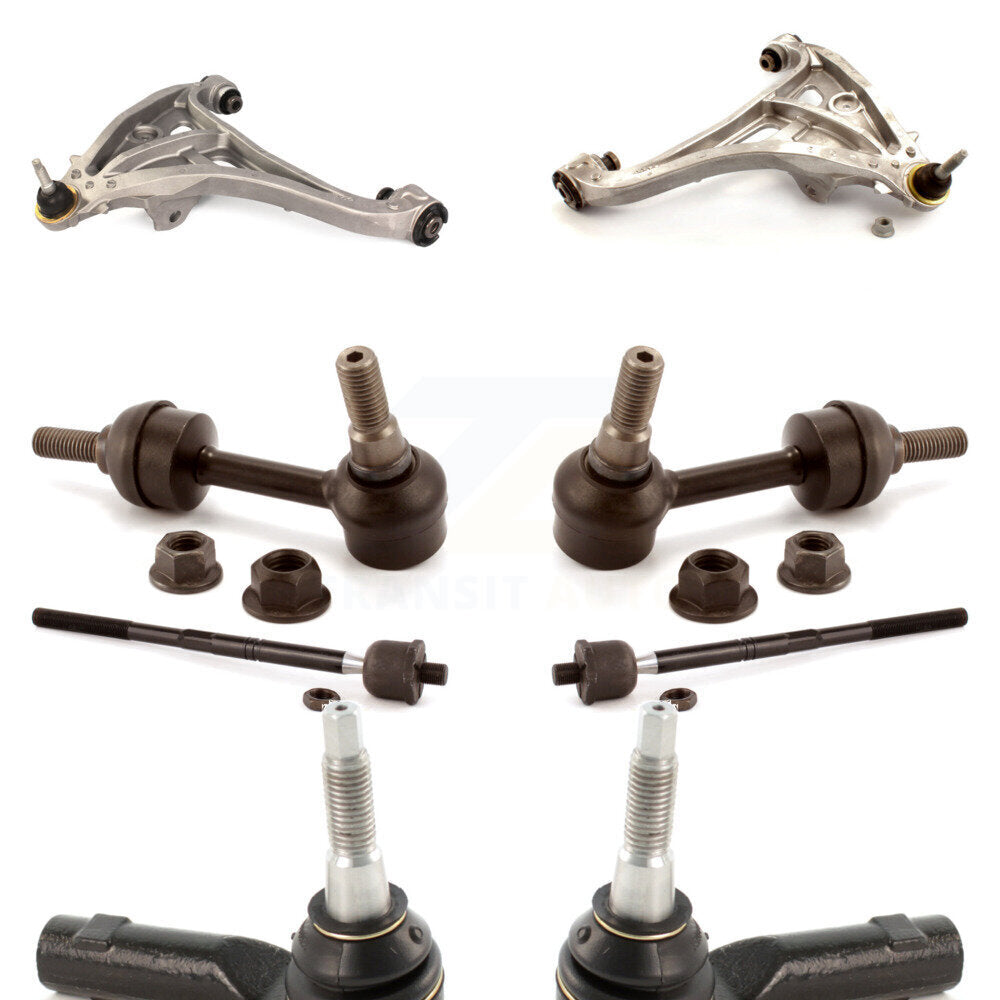 Control Arm And Ball Joint Tie Rod End Link Front Kit (8Pc) For Ford F-150 RWD