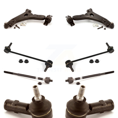 Control Arm Ball Joint Assembly Tie Rod End Link Front Kit (8Pc) For Ford Focus
