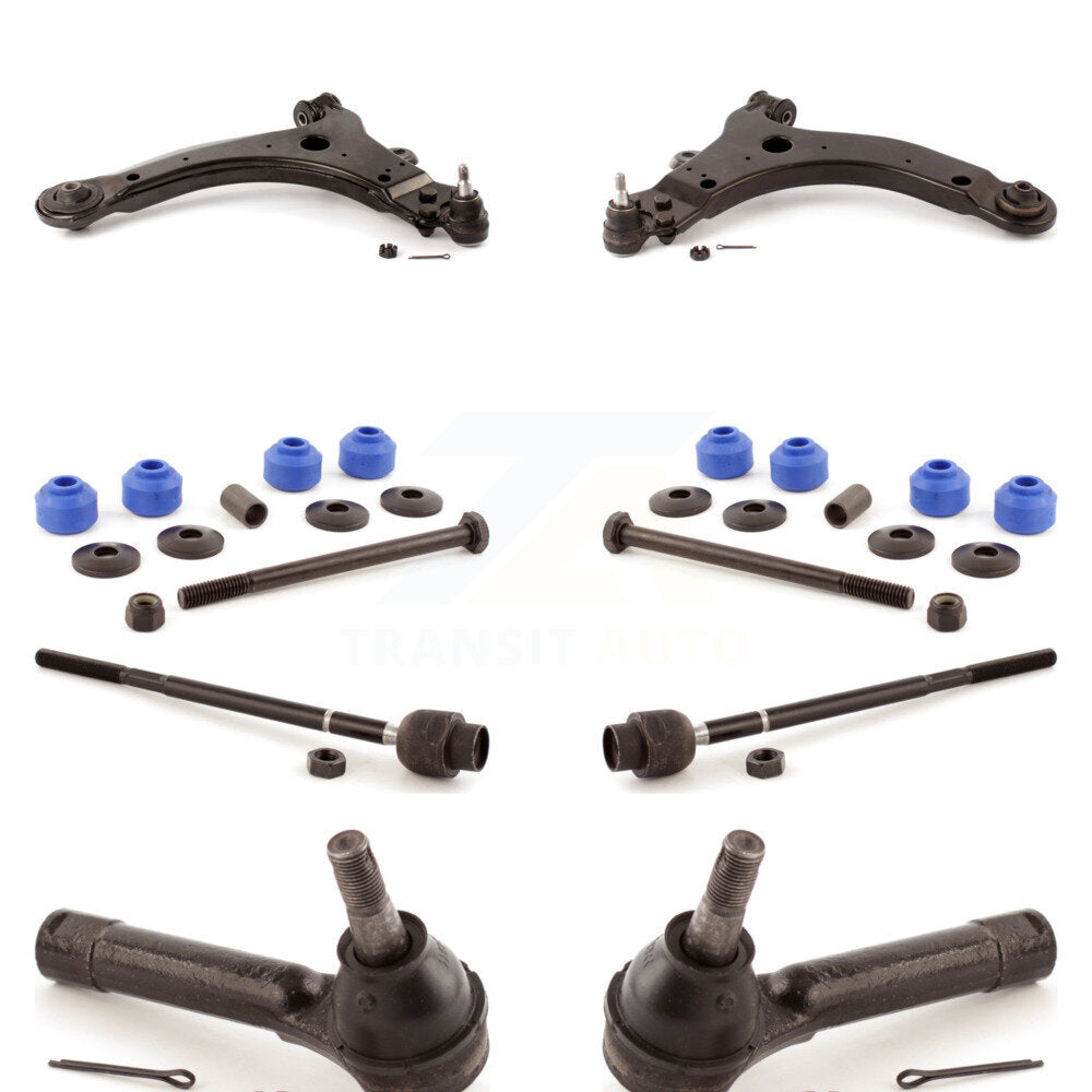 Control Arm And Ball Joint Tie Rod End Link Front Kit (8Pc) For Chevrolet Impala