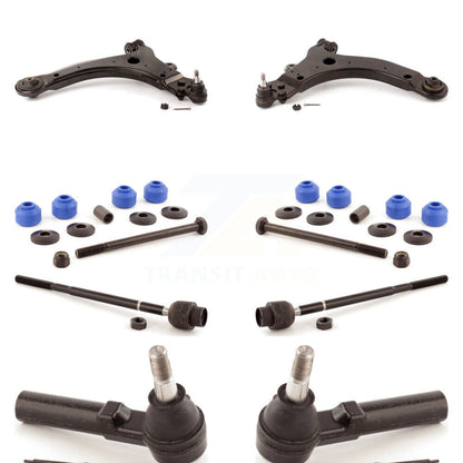Control Arm Ball Joint Tie Rod End Link Front Kit (8Pc) For Buick Chevrolet Prix