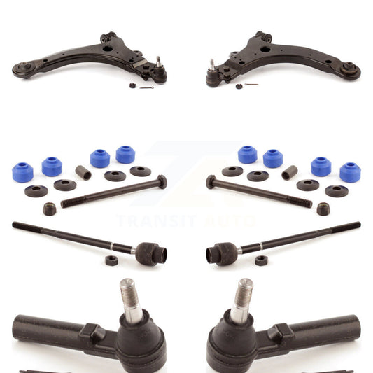 Control Arm Ball Joint Tie Rod End Link Front Kit (8Pc) For Buick Chevrolet Prix