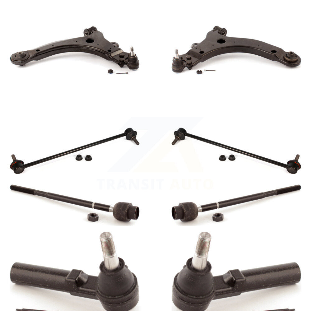 Control Arm & Ball Joint Tie Rod End Link Front Kit (8Pc) For Pontiac Grand Prix