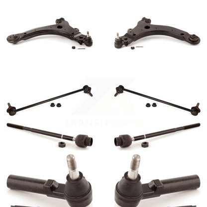 Control Arm & Ball Joint Tie Rod End Link Front Kit (8Pc) For Pontiac Grand Prix