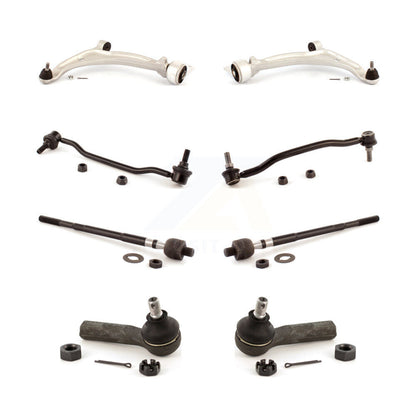 Control Arm Ball Joint Tie Rod End Link Front Kit (8Pc) For 05-06 Nissan Altima