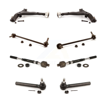 Control Arm Ball Joint Tie Rod End Link Front Kit (8Pc) For 03-04 Nissan Murano