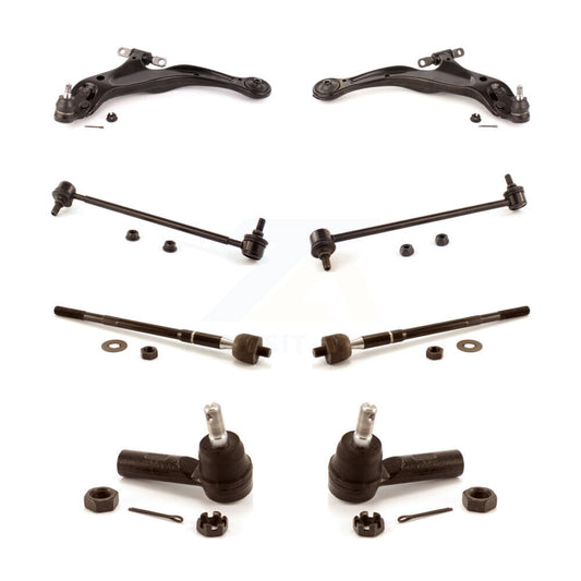 Control Arm Ball Joint Tie Rod End Link Front Kit (8Pc) For Toyota Solara Avalon