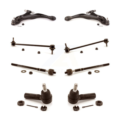 Control Arm Ball Joint Tie Rod End Link Front Kit (8Pc) For 98-02 Toyota Sienna