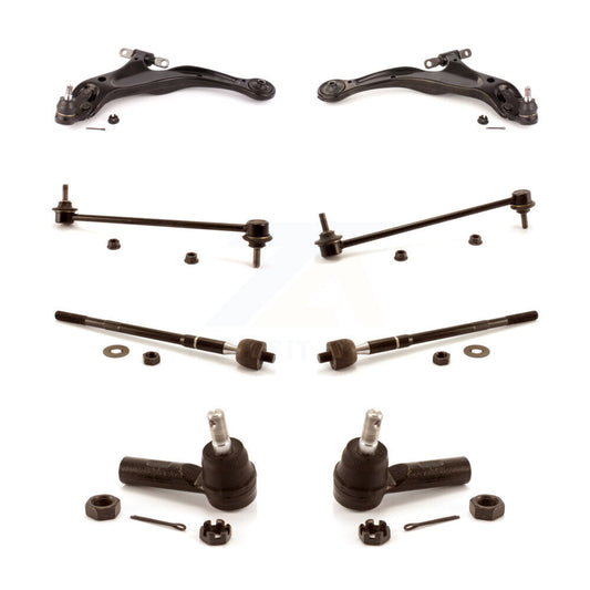 Control Arm Ball Joint Tie Rod End Link Front Kit (8Pc) For 98-02 Toyota Sienna