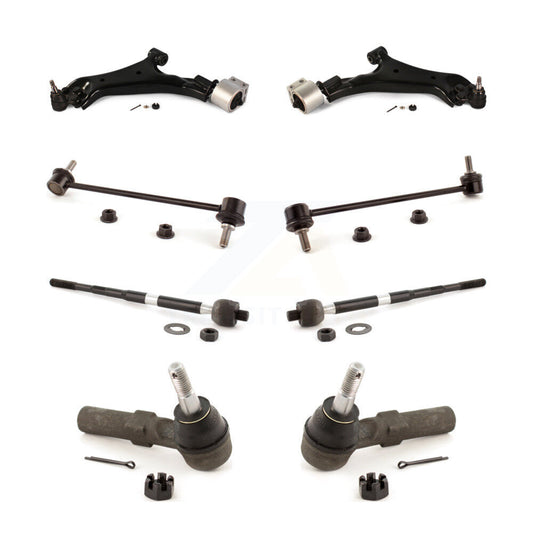 Control Arm Ball Joint Tie Rod End Link Front Kit (8Pc) For 2008-2010 Saturn Vue