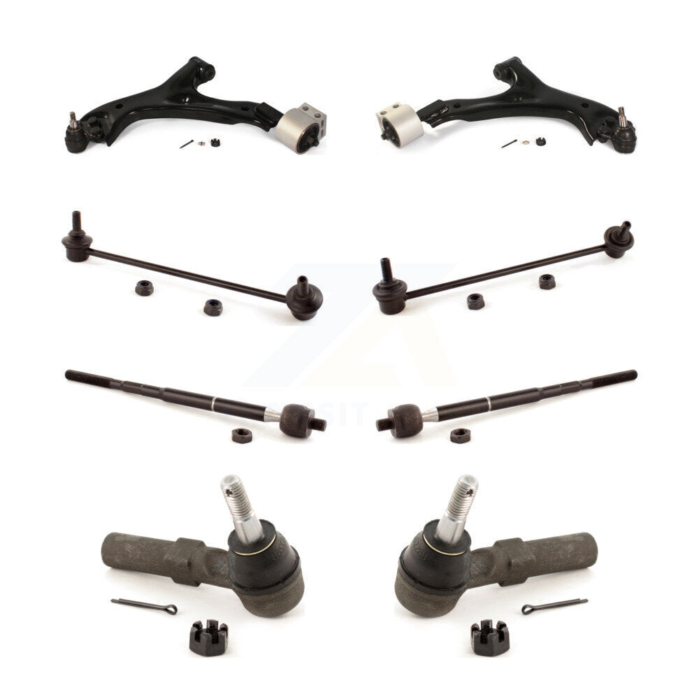 Control Arm & Ball Joint Tie Rod End Link Front Kit (8Pc) For Chevrolet Equinox