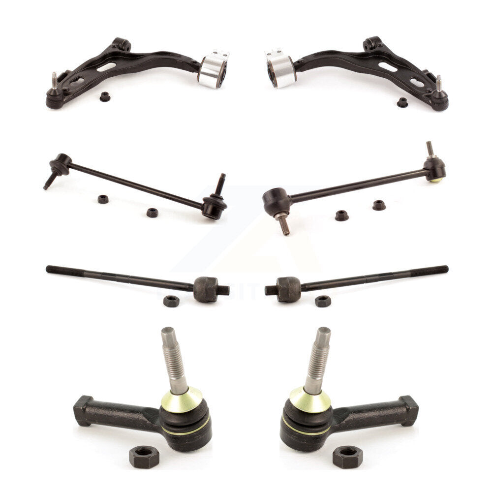 Control Arm & Ball Joint Tie Rod End Link Front Kit (8Pc) For Ford Five Hundred