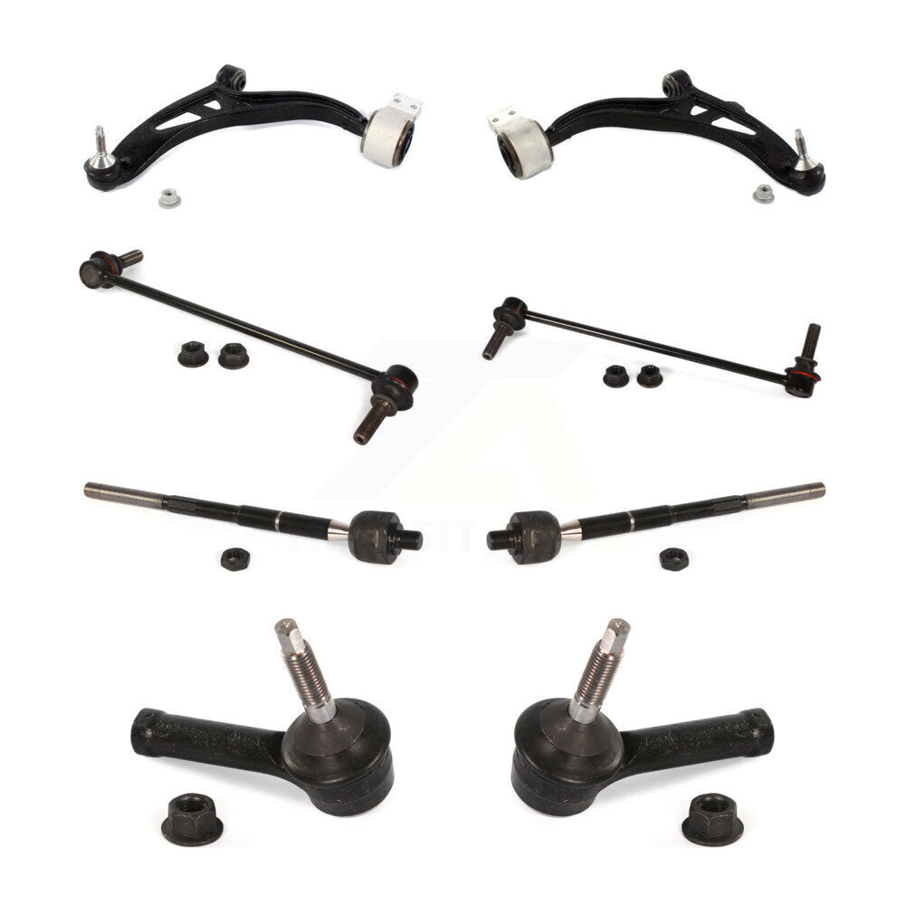 Control Arm Ball Joint Tie Rod End Link Front Kit (8Pc) For Ford Explorer Police