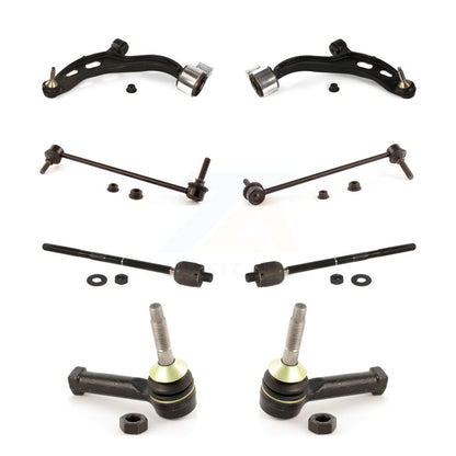 Control Arm And Ball Joint Tie Rod End Link Front Kit (8Pc) For 2009 Lincoln MKS