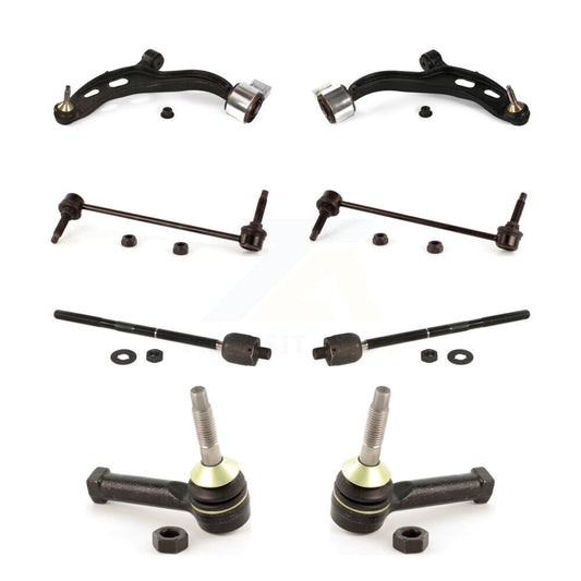 Control Arm & Ball Joint Tie Rod End Link Front Kit (8Pc) For Ford Flex Lincoln