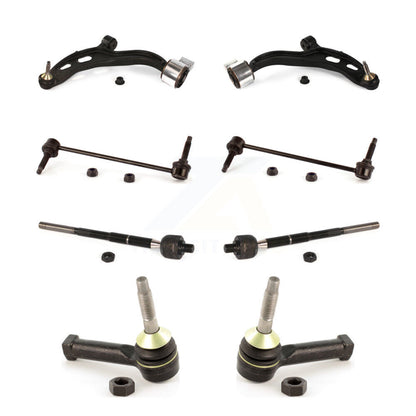 Control Arm Ball Joint Assembly Tie Rod End Link Front Kit (8Pc) For Lincoln MKT